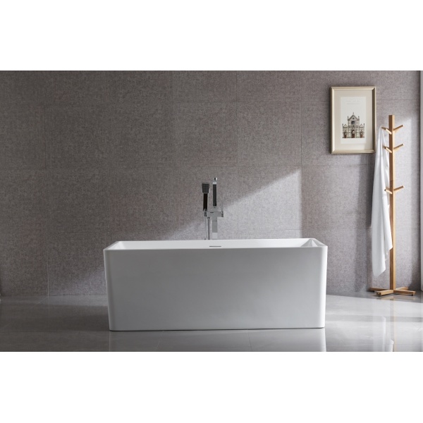 Cada freestanding Recall, dreptunghiulara, acril, alba, 170 x 80 x 58 cm, Eweca - Img 2