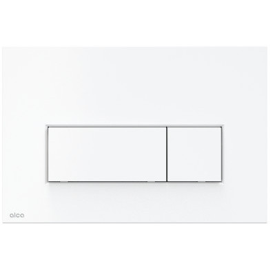 Clapeta actionare THIN alb mat M576 Alcadrain