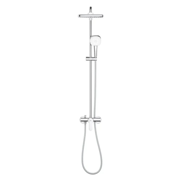Coloana de dus GROHE Tempesta Cosmopolitan 250 Cube cu baterie monocomandă, crom lucios 26992000 - Img 3