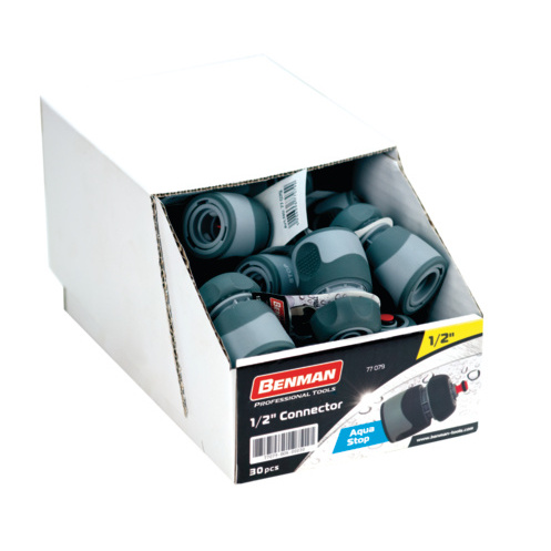 Cupla furtun gradina cu opritor de 1/2'' si 5/8'' 77079 Benman - Img 2