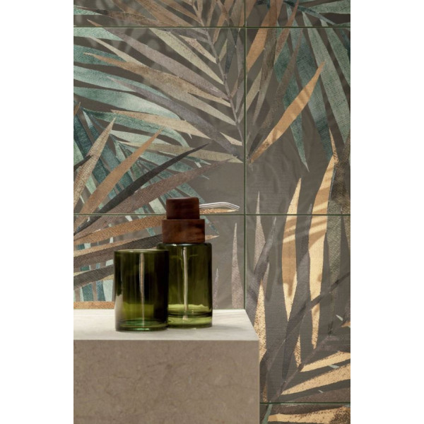 Decor 4 elemente BIHARA LEAVES 59.8x119.8cm - Img 2