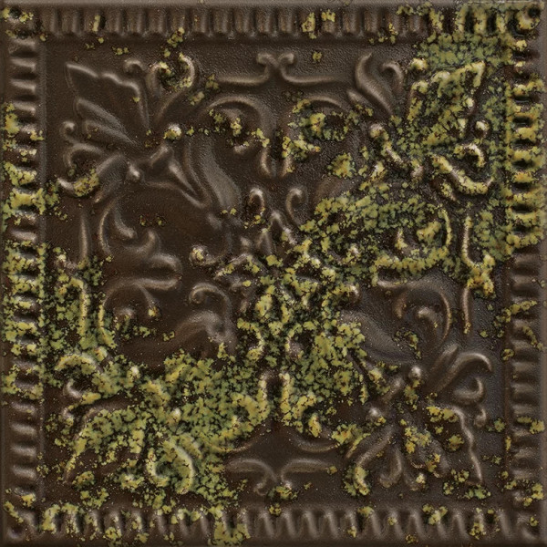 Decor Green Philosophy Graphite STR Mix 19.8x19.8 Paradyz - Img 2