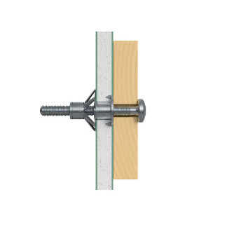 Diblu metal pentru spatii cu goluri 6x65mm HM - Img 2