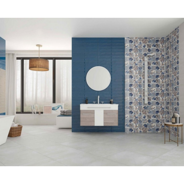 Faianta FAENZA BLUE PATCHWORK 4808 25.5x75.5cm - Img 3