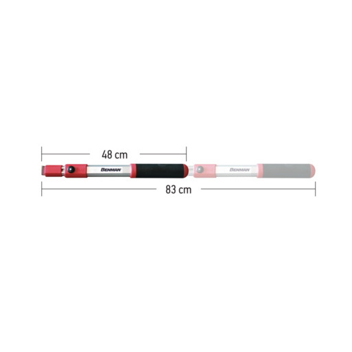 Foarfeca de gradina 83cm cu maner telescopic 77005 Benman - Img 3