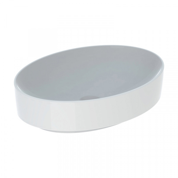 Lavoar baie pe blat VARIFORM, oval, alb din ceramica, 55x40cm 500.771.01.2 Geberit - Img 2