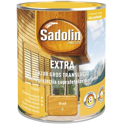 Lazura pentru lemn Sadolin extra brad 1L