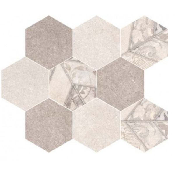 Mozaic EPOCA HEXAGON BEIGE 3182 30x30cm - Img 2