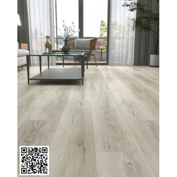 Pardoseala tip parchet SPC stejar gri bej ENNIKA OAK MYST, 6 mm, 33, 2.2448 mp/pac - Img 3
