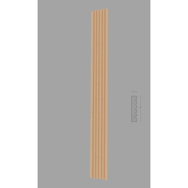 Pilastru de exterior FP502 dimensiuni 200x30x2000mm - Img 2