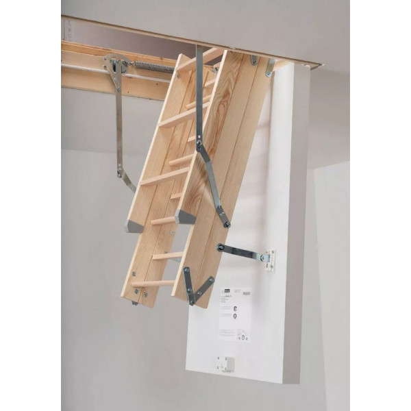 Scara mansarda izolata DOLLE CLICK FIX 76 THERMO - izolatie 7cm, 60x120cm - Img 3