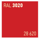 Spray acrylic 28620 rosu traffic lucios - ral 3020 - Img 2