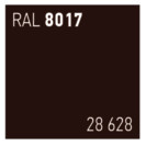 Spray acrylic 28628 maro ciocolata lucios - ral 8017 - Img 2