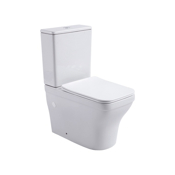 Vas WC btw cu rezervor si capac soft-close rimlesss alb Elegance, Anahita