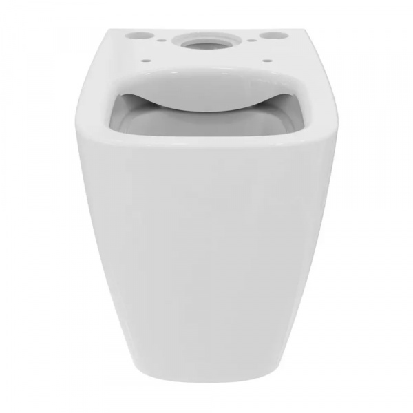 Vas WC I.Life S Compact Rimless, 60,5 x 36,5 x 40 cm, alb lucios, T459601, Ideal Standard - Img 2