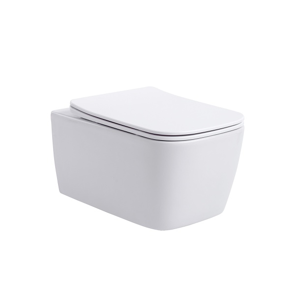 Vas WC suspendat rimless cu capac soft close, Recall, Anahita