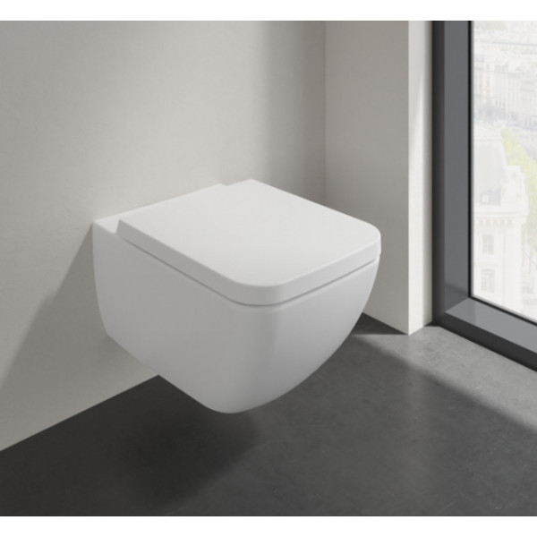 WC suspendat cu capac slim soft close Venticello 4611 RS01 - Img 3