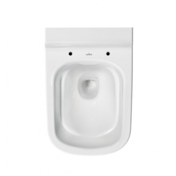 WC suspendat rimless cu capac soft-close Caspia New K701-103 - Img 3