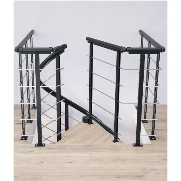 Balustrada de protectie antracit - kit de pornire Design Dolle