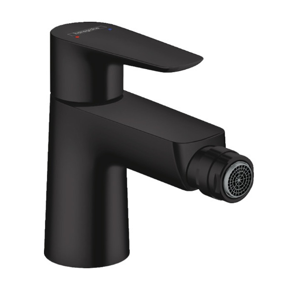 Baterie bideu TALIS E matt black Hansgrohe HAN71720670