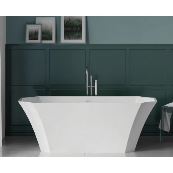 Cada freestanding NOVARA cu preaplin integrat ventil click-clack inclus MRM601144171103 Cast Marble