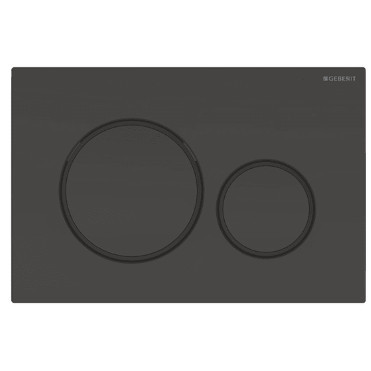 Clapeta actionare SIGMA 20 negru - negru mat 115.882.DW.1