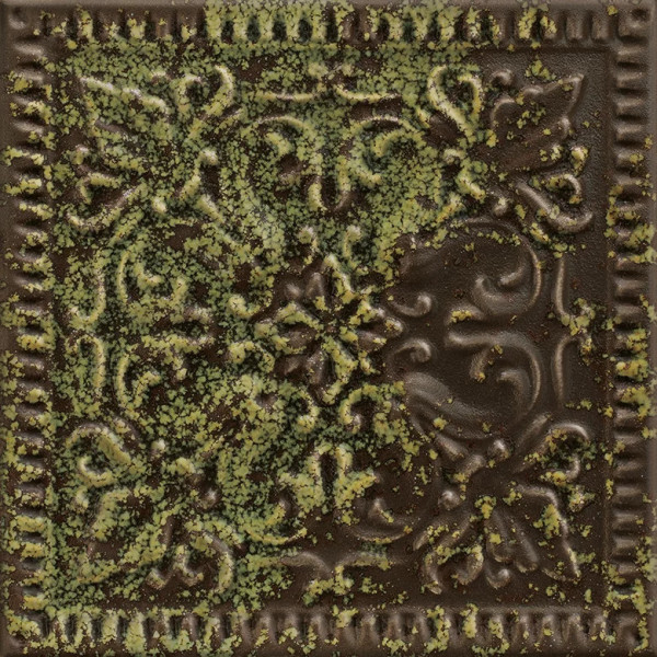 Decor Green Philosophy Graphite STR Mix 19.8x19.8 Paradyz - Img 3