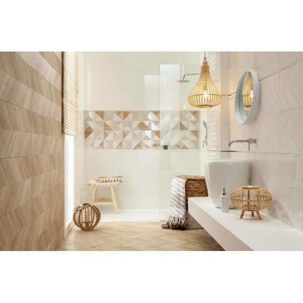 Faianta BLANCA WHITE, baie/bucatarie, interior, alb lucios 29.8x59.8cm - Img 2