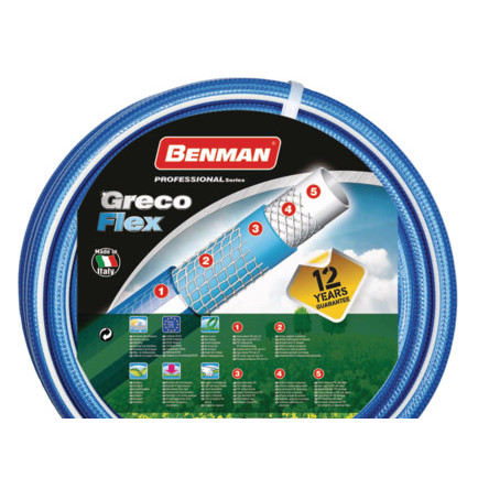 Furtun de gradina 5/8" de 50 ml Grecoflex 77165 Benman