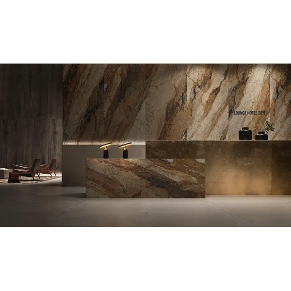 Gresie Lounge Stone Brown Sat 119.8x119.8cm Tubadzin - Img 3