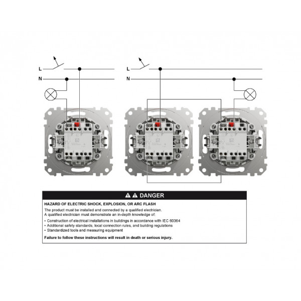 Intrerupator led cap scara Sedna Design SDD111106L Schneider - Img 3