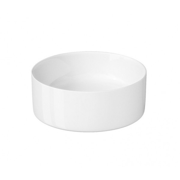 Lavoar baie rotund pe blat Crea 38cm Cersanit K114-020 - Img 2