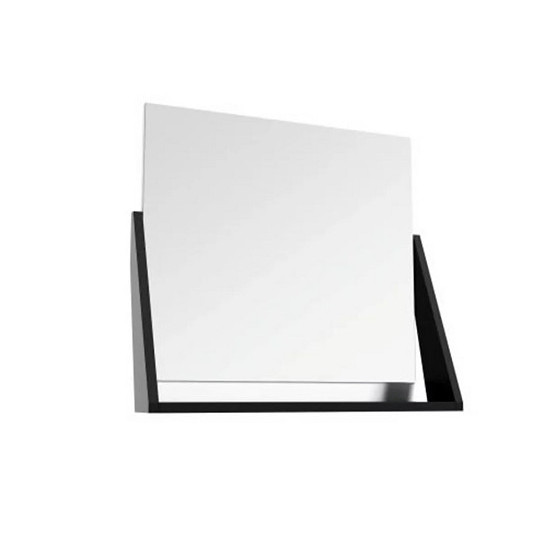Oglinda OP-ARTY alba cu etajera DEF215-L-06006