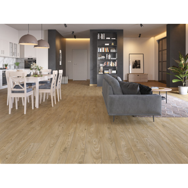 Parchet laminat rezistent la apa Euphoria Stejar Ember 8mm 56605, CLASSEN
