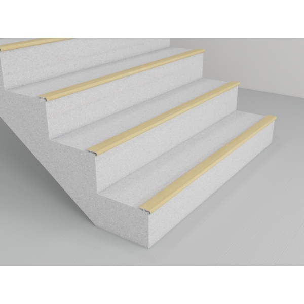 Profil de treapta pentru SPC oak glow 55x18x2400mm ENNIKA - Img 2