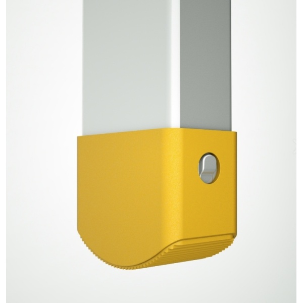Scara aluminiu 1x5 trepte late cu urcare pe o parte 915 Alverosal - Img 6