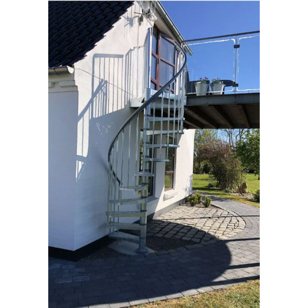 Scara de exterior in spirala diametru 125cm -16 trepte Toronto Dolle