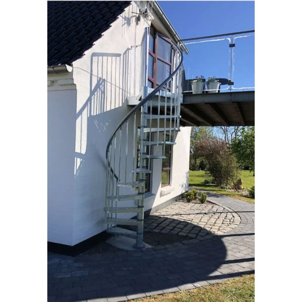 Scara de exterior in spirala diametru 125cm -16 trepte Toronto Dolle