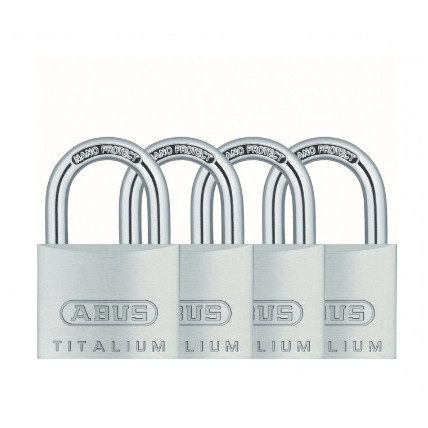 Set Lacat Abus Titalium 727x40x4 - 4buc/set