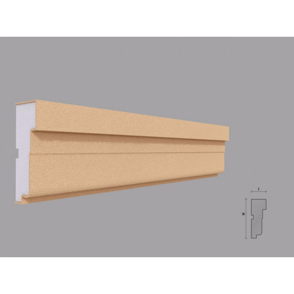 Ancadrament fereastra FP108 dimensiuni 100x38x2000mm