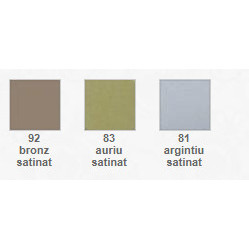 Bagheta metalica quadranta din aluminiu EQA lungime 2.7m - Img 3