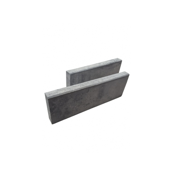 Bordura dreapta BDZT2 50 x x5 x 18cm grafit Elpreco - Img 2