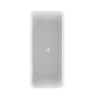 Cada freestanding dreptunghiulara, 180x80x49 cm, TONIC II sifon cu ventil click-clack inclus E398101, Ideal Standard - Img 3