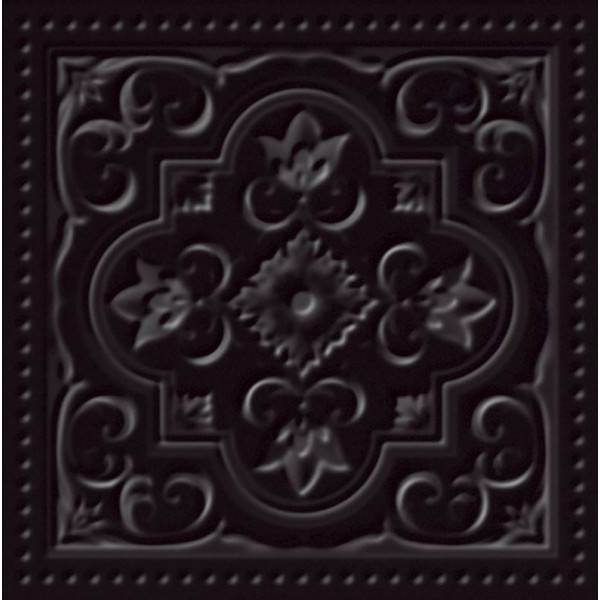 Faianta CLASSY CHIC NERO A STR SCIANA 19.8X19.8cm