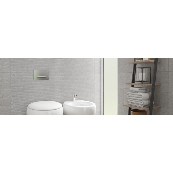 Faianta CORONA STRIPES GREY 4713 25.5x75.5cm - Img 3