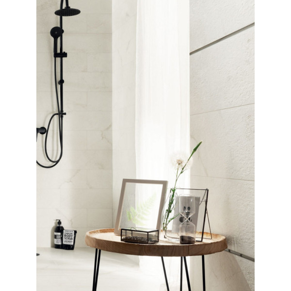 Faianta ORGANIC MATT WHITE rectificata, inteior, alb mat 32.8X89.8cm Tubadzin - Img 2