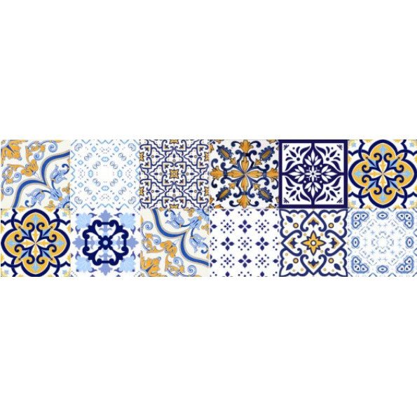 Faianta WHITES PATCHWORK COLOR 4763 25.5x75.5cm - Img 2