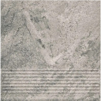 Gresie treapta MATTONE PIETRA GRAFIT 30X30cm Paradyz - Img 2