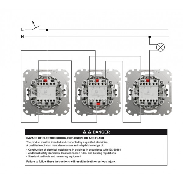 Intrerupator cruce 10AX Sedna Design SDD111107 Schneider - Img 3