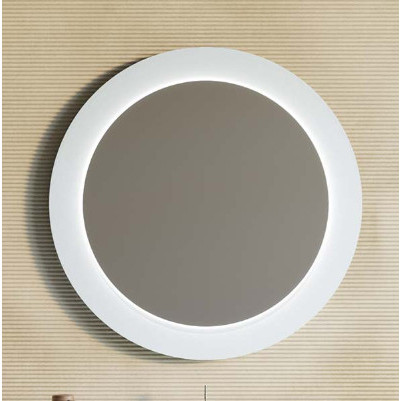Oglinda baie cu iluminare, Savini Due SPR201, 75 x 75 cm - Img 3